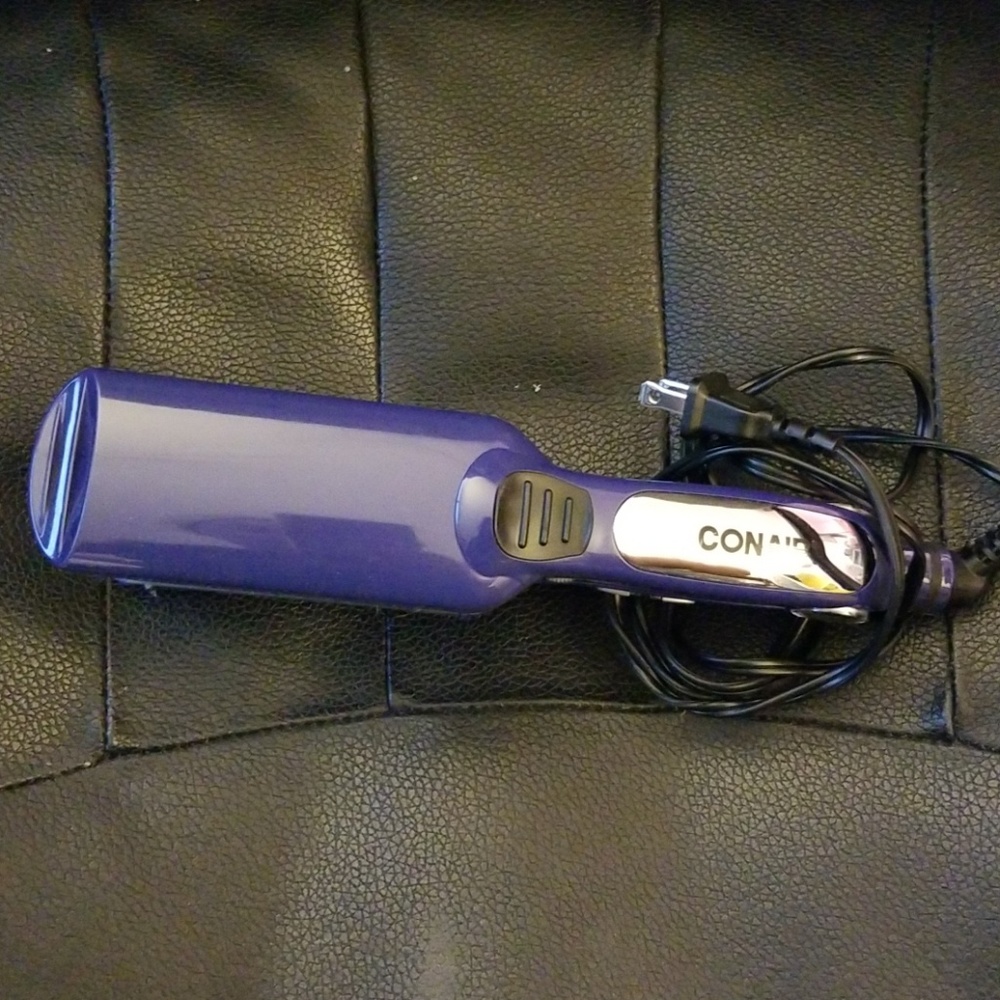 Wet to dry straightener flat iron